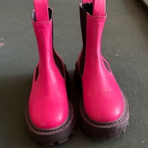 Simon Miller Vibrant Pink Ankle Boots